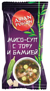 Мисо-суп ASIAN FUSION с тофу и бамией, 12 г