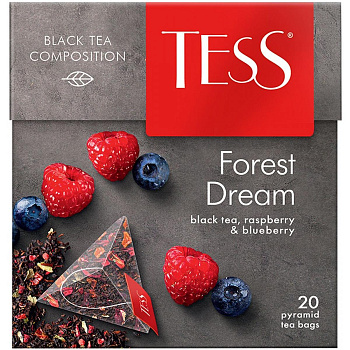 Чай черный TESS Forest Dream, 20 пак