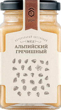 Мёд МЕДОВЫЙ ДОМ Альпийский гречишный ст/б, 320 г