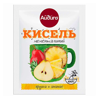 Кисель моментального приготовления АЙДИГО груша и ананас, 30 г