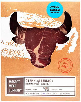 24865 Стейк Даллас 350 гр нк Dry Age Мясоет