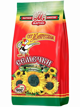 336 Семечки ОТ МАРТИНА Отборные 500 г