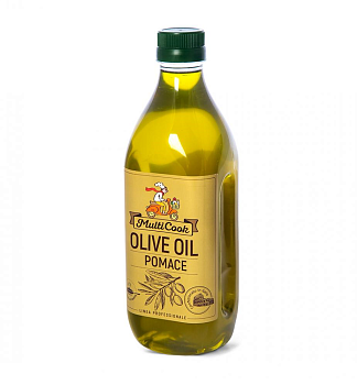 Масло оливковое POMACE MULTICOOK рафинированное, 1л