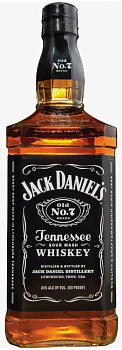 23964 Виски JACK DANIEL'S Tennessee Whiskey зерновой, 40%, 0.7 л