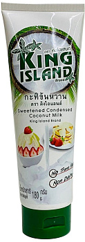 23330 Сгущенное кокосовое молоко KING ISLAND, 180 г  Солн. остров