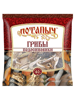 33 089 Грибы сушеные ПОТАПЫЧ Подосиновики 40г