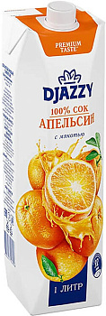 Сок Джаззи 1л Апельсин