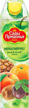 31052 Сок Сады Придонья 1л Мультифруктовый с мякотью