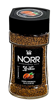 Кофе растворимый NORR Kraken №88 сублимированный, ст/б, 95 г