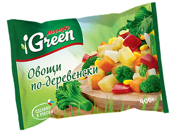 Смесь овощная МОРОЗКО Green Овощи по-деревенски, 400 г